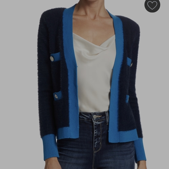 L'AGENCE Kai Pocket Cardigan - Picture 3 of 11